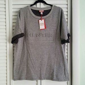 NWT Hunter gray tshirt size M